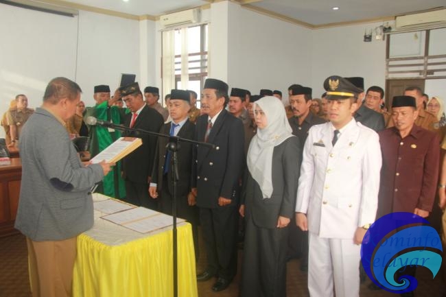 Sekda Selayar Lantik Pejabat Eselon II dan III, Berikut Daftarnya