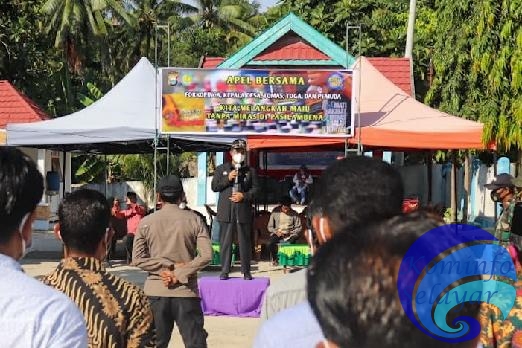 Wabup Saiful Arif Pimpin Apel Pemusnahan Barang Bukti Miras