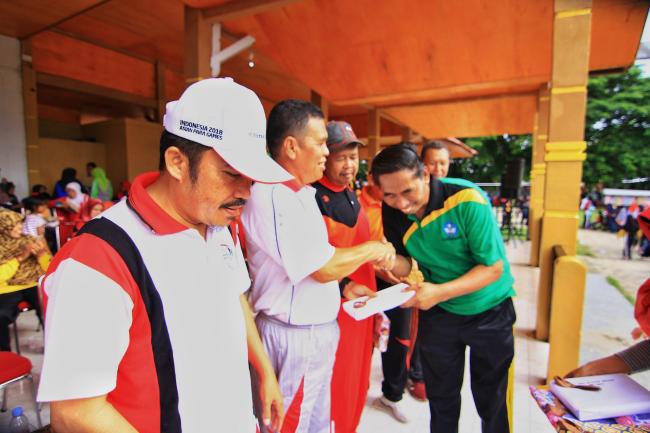 Jalan Santai Hari Guru Nasional, Ada Doorprize Khusus Untuk Pimpinan OPD, Ini Kata Kadis Pendidikan 
