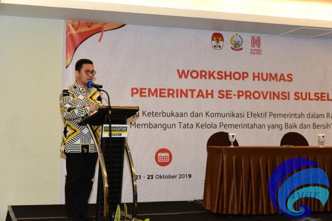 Tingkatkan Kapasitas Humas Pemerintah Daerah, Pemprov Sulsel-KPK Gelar Workshop