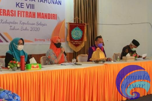 Musrifah Basli Buka RAT ke-8 Koperasi PKK Fitrah Mandiri Tahun Buku 2020
