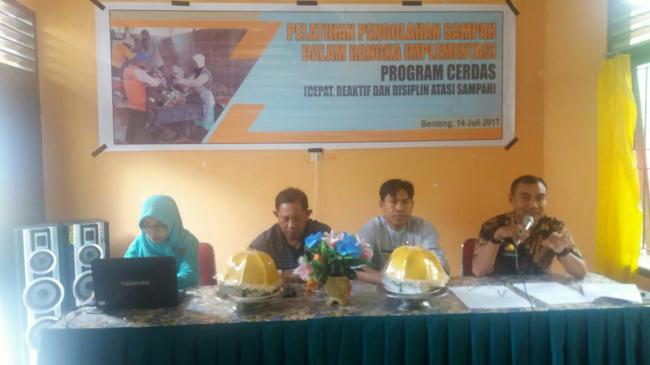 Kelompok Bank Sampah Kelurahan Benteng Jalani Pelatihan