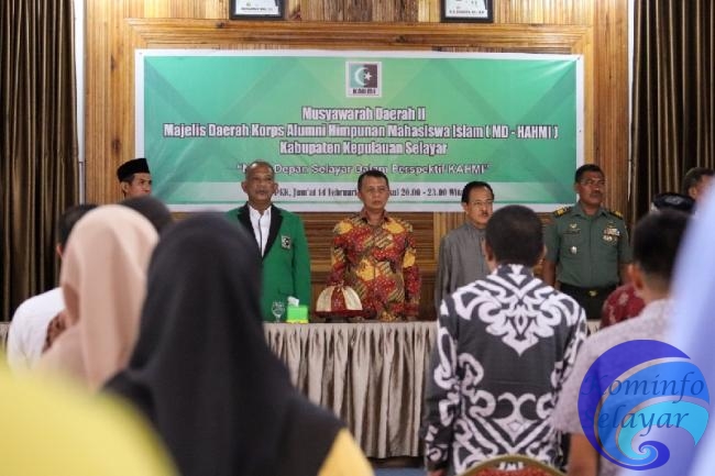 Sekda Selayar Buka Musda MD-Kahmi dengan Agenda Pemilihan Presidium Periode 2020-2025