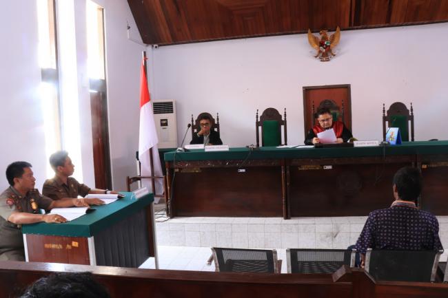 Sidang Perdana Pelanggaran Perda Ternak, Begini Putusan PN Selayar