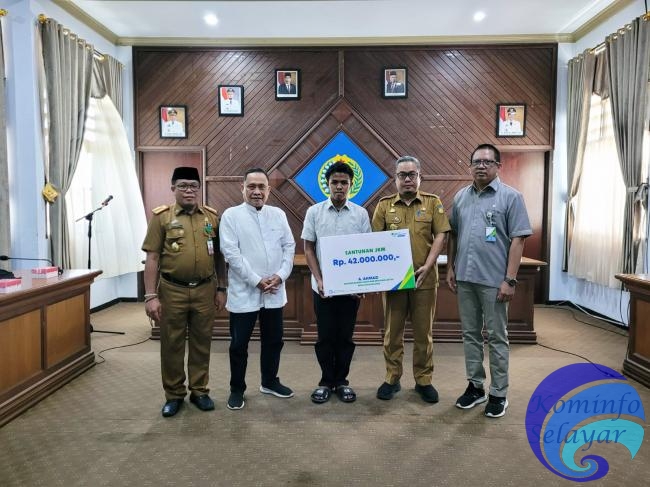 BPJSTK Selayar Salurkan Santunan JKM untuk Ahli Waris Pegawai Non ASN Umpro