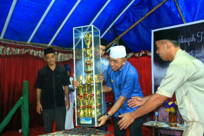 Wabup Kep. Selayar Resmi Tutup Lomba MTQ Tingkat Desa Bonea Makmur 