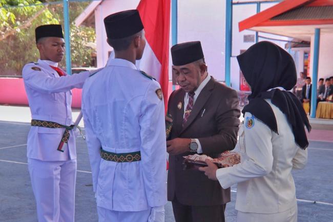 Kukuhkan Paskibra, Begini Sambutan Wakil Bupati Kepulauan Selayar