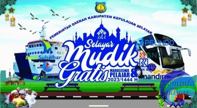 Kerja Sama dengan BUMN, Pemkab Selayar Siapkan Mudik Gratis Bagi Mahasiswa dan Pelajar