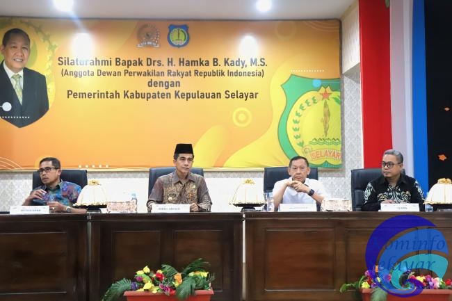 Anggota Komisi V DPR RI Hamka B Kady Kunker ke Selayar