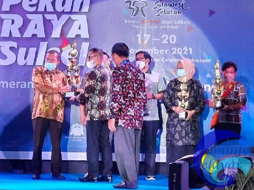 Kepulauan Selayar Raih Stand Terbaik I Pekan Raya Sulsel 2021.