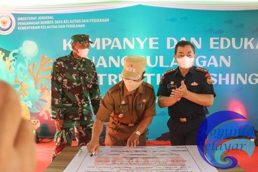 Dirjen PSDKP RI Kampanye dan Edukasi Penanggulangan DF di Desa Tarupa