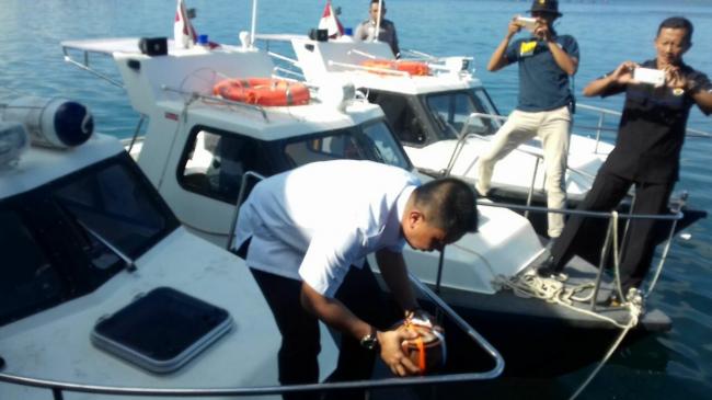 Bupati Kepulauan Selayar Resmikan Penggunaan Kapal Speed C3 Untuk 3 Polsek Pulau
