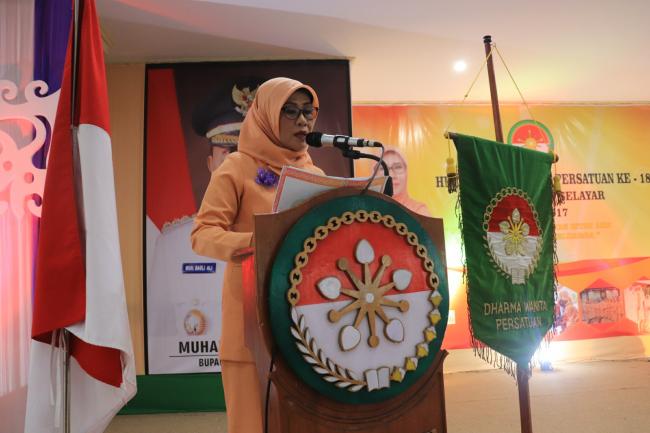 Peringati HUT DWP ke-18, Berikut Program Prioritas DWP Selayar Tahun 2018