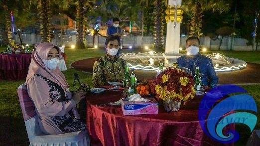 Sehari Jelang Pelantikan, Basli Ali - Saiful Arif Hadiri Ramah Tamah Gubernur Sulsel