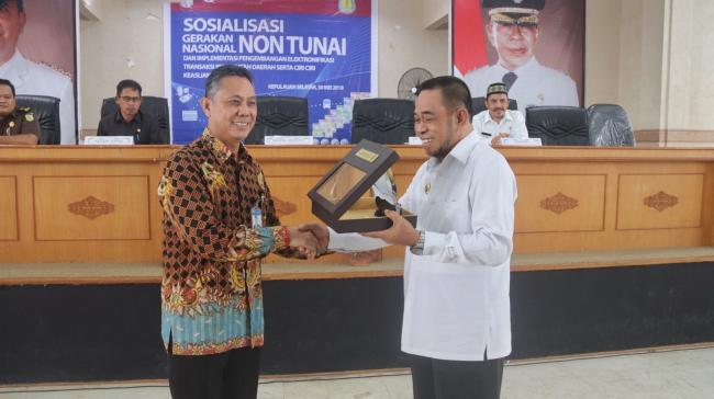 BI Gelar Sosialisasi Gerakan Nasional Non Tunai Serta Ciri Keaslian Uang Rupiah