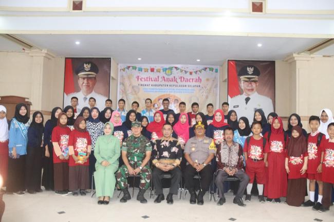 Wabup Selayar Buka Festival Anak Daerah
