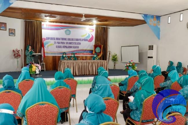 Dua Hari Kunjungan Lapangan, Tim SMEP PKK Sulsel, Rapat Evaluasi dengan TP PKK Kabupaten Kepulauan Selayar