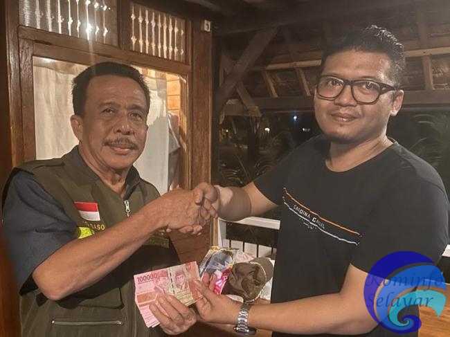 Owner PT. Kresa dan Kelompok Divers Padi Asal Jakarta Pilih Penyaluran Zakat Melalui Baznas Selayar