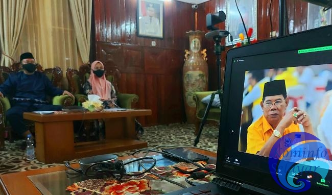 Hadiri Takziah, Bupati Basli sebut Almarhum Syahrir Wahab sosok pemimpin inspiratif