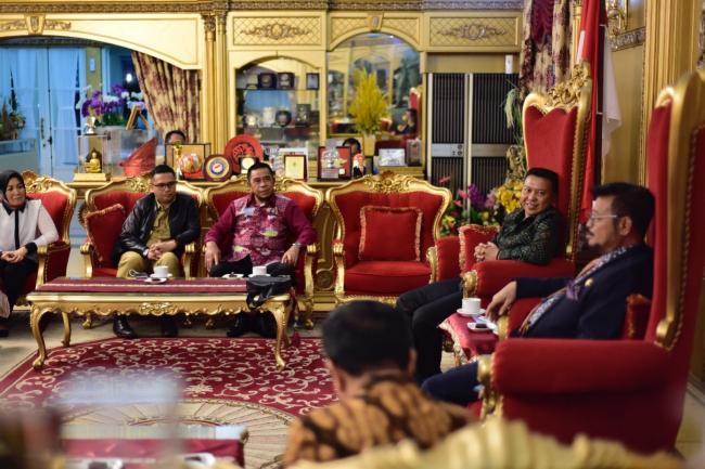 Bupati dan Wakil Bupati Kepulauan Selayar Temui Gubernur Sulsel