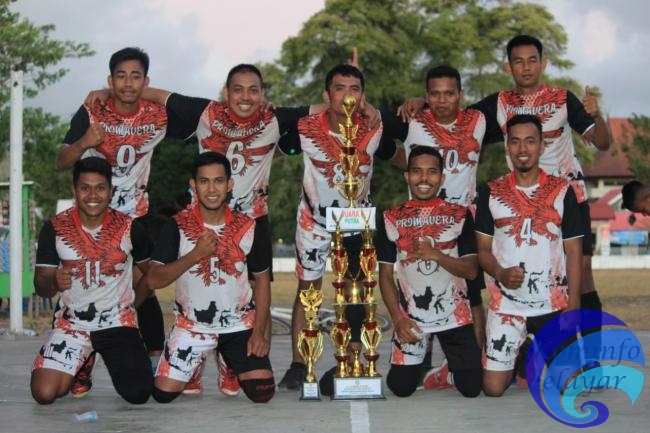 Tim Bola Voli Primavera Juarai Piala Bupati Cup 2019, Tumbangkan Tim Ivo Galaxy
