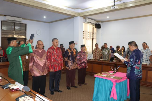 Sekda Kepulauan Selayar Lantik Pejabat Eselon II, Ini Daftar Nama dan Jabatannya 