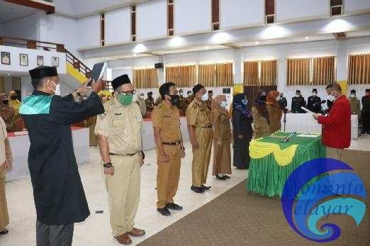 Lantik Pejabat Fungsional, Marjani Sultan : Yang Tidak Hadir, Berkasnya Jangan Diproses