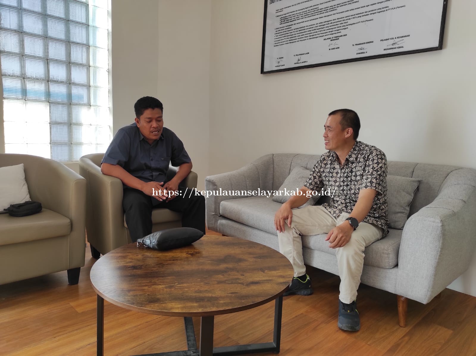 PLT Dirut PDAM Selayar Temui Manajer PLN: Bahas Kendala Listrik yang Ganggu Distribusi Air Bersih