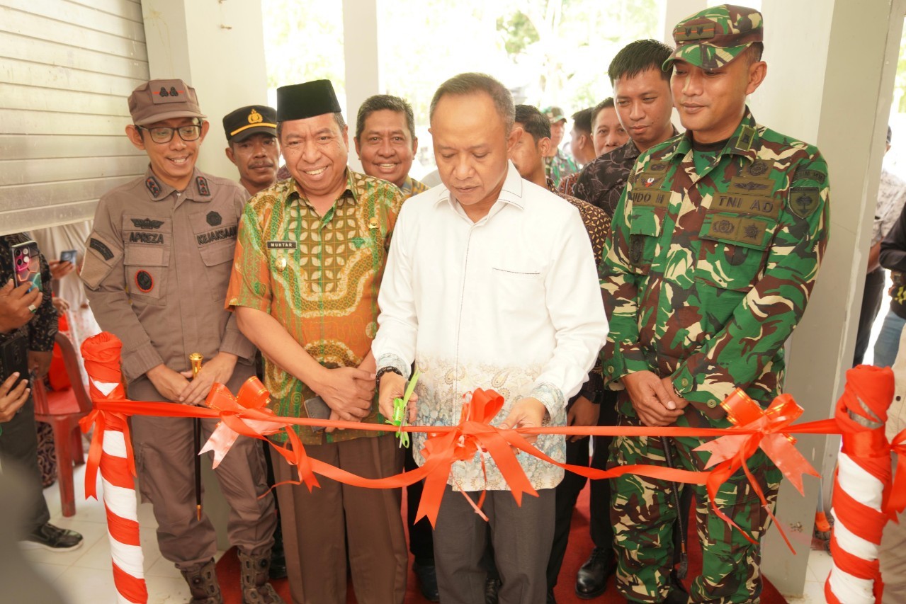 Pasar Rakyat Parangia Desa Tanete Resmi Difungsikan, Jadi Pusat Ekonomi Baru Bontomatene