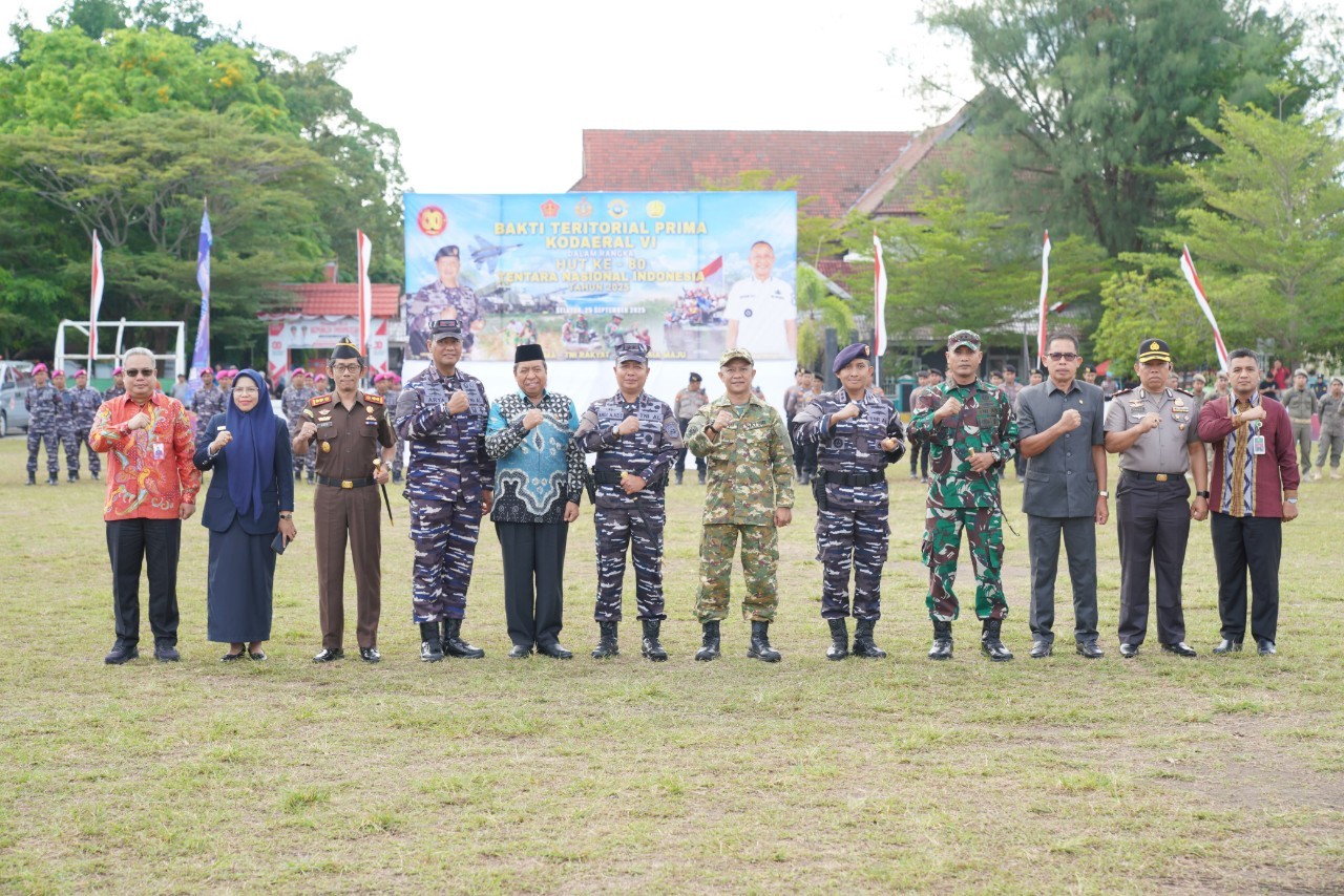 Kodaeral VI Gelar Aksi Bakti Teritorial Prima Sambut HUT TNI ke-80 Tahun 2025 di Kepulauan Selayar