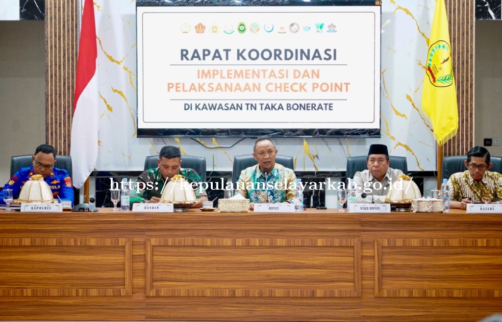 Cegah Kebocoran PAD, Pemkab Selayar Rumuskan Percepatan Penerapan Check Point Perikanan di Kawasan TNTB 