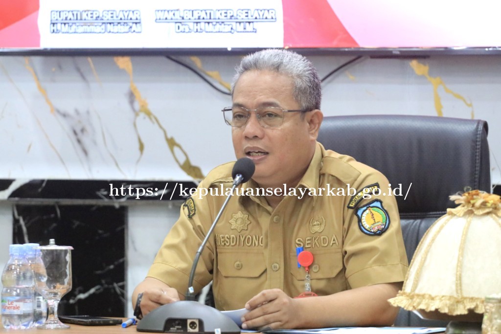 Rapat Persiapan HUT RI, Sekda Mesdiyono Minta Koordinasi dan Tanggung Jawab Diperkuat