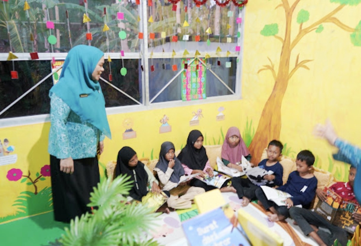 SMEP TP PKK Selayar Dorong Pojok Baca Jadi Ruang Literasi Keluarga