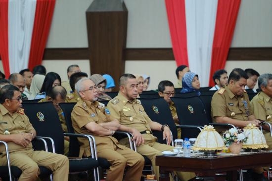 Acara Rapat Evaluasi Sulsel Triw I