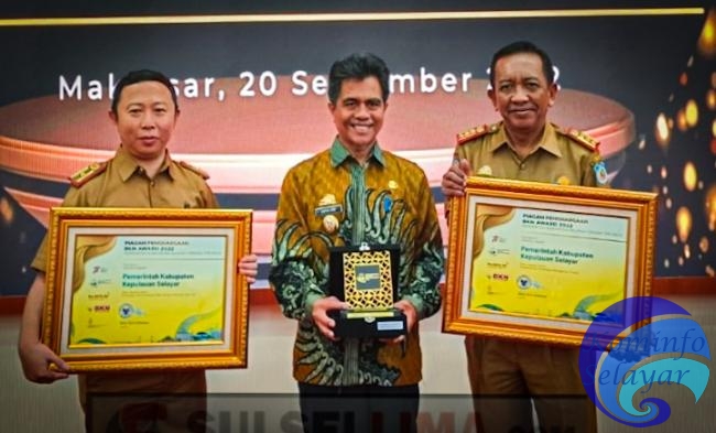 Pemkab Selayar Raih Penghargaan BKN Award 2022