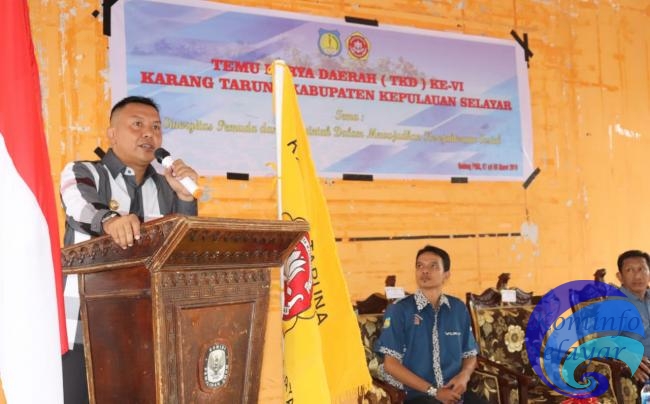 Bupati Buka Temu Karya Daerah Ke VI, Harap Karang Taruna Jadi Penggerak di Masyarkat.
