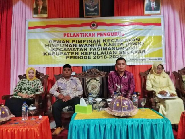 Pengurus HWK Kecamatan Pasimasunggu Periode 2018-2022 Resmi Terbentuk