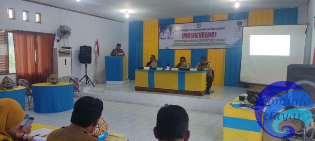 Kadis Kominfo-SP Hadiri Musrenbang Tingkat Kecamatan Bontoharu