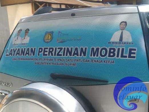 Dinas PMPTSPTK Kepulauan Selayar Mulai Melakukan Pelayanan Perizinan Mobile