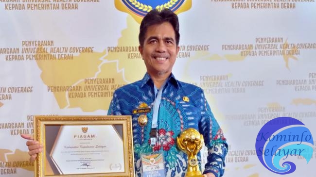 Lampaui Target Nasional, Selayar Diganjar Penghargaan UHC Award