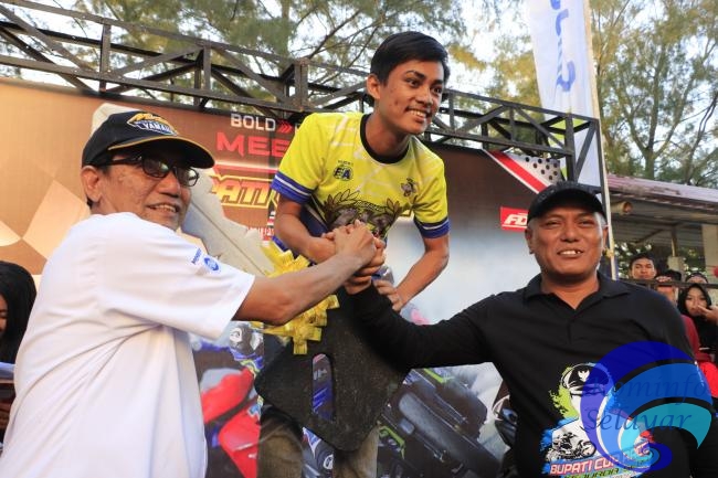 Yusril Ihza Mahendra Juara Umum Bupati Cup Race Kejurda IMI Sulsel 2019 