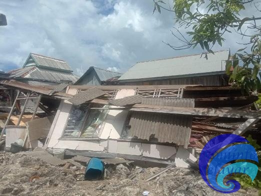 Data Sementara, BPBD Selayar Rilis 510 Rumah Warga Rusak Akibat Gempa 7,4 Magnitudo