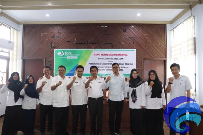 BPJS Ketenagakerjaan Rapat Kerja Sama Operasional dengan Pemerintah Kabupaten Kepulauan Selayar