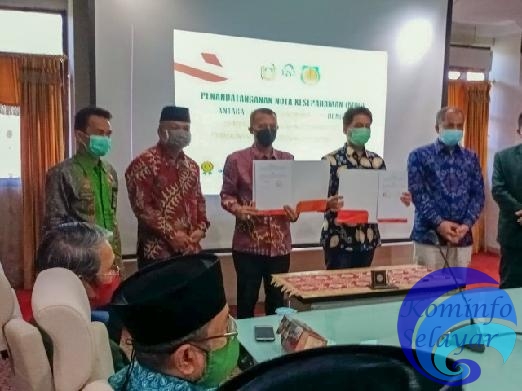Sekda Selayar Teken MoU dengan Dekan Fakultas Tarbiyah UIN Alauddin Makassar